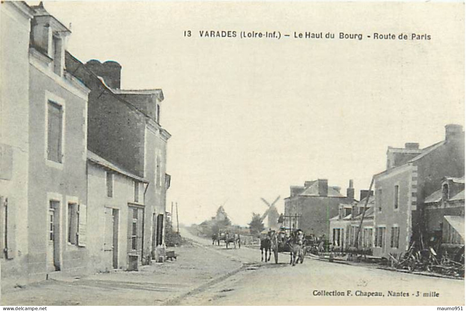 44 VARADES - Le Haut Du Bourg Route De Paris - Sonstige & Ohne Zuordnung