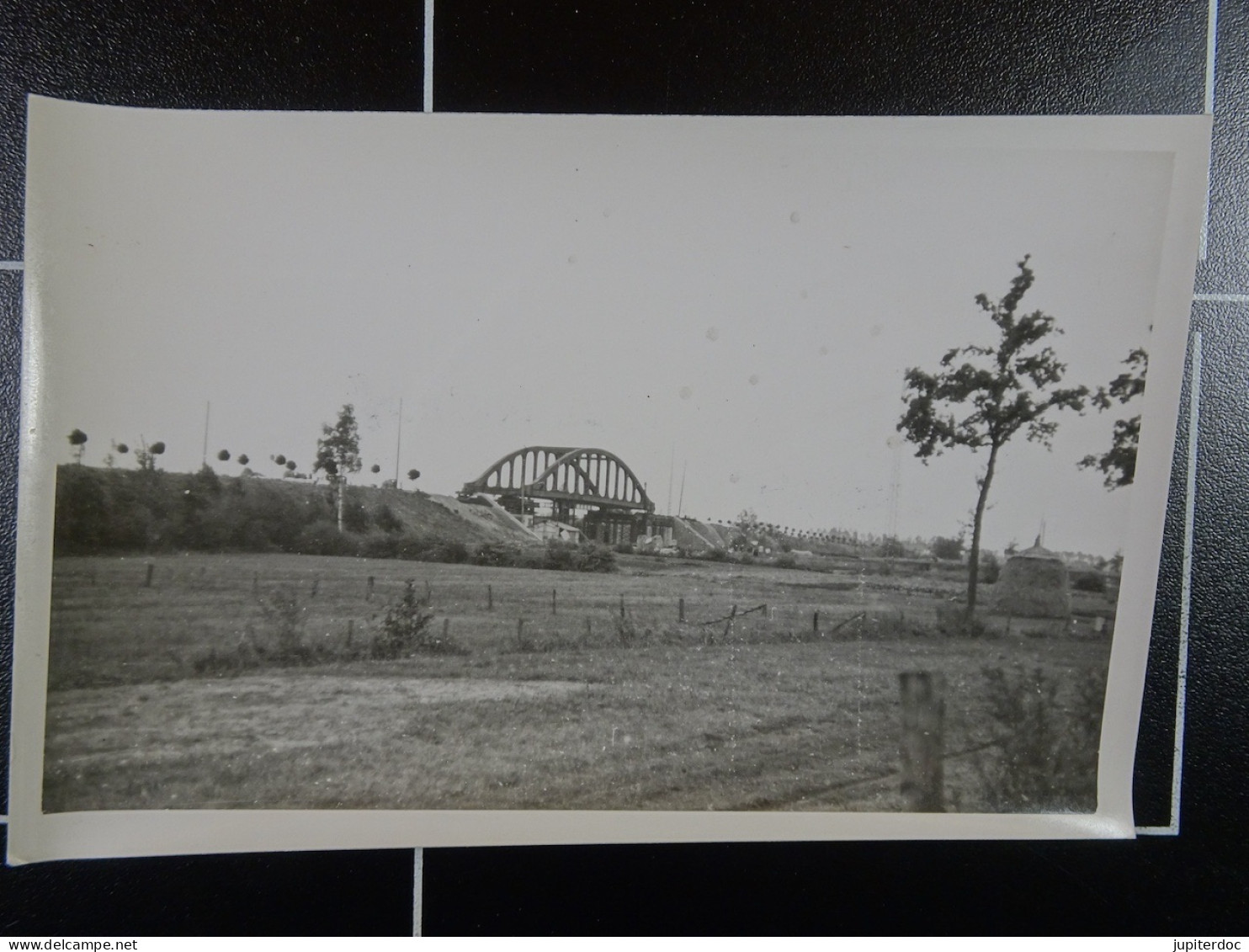 Min.Trav.Pub. Albert Kanaal Lanceeren Van De Nieuwe Brug Te Stokrooi 8-10-1942  /14/ - Orte