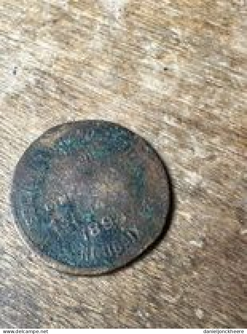 Munt Coin Republique Francaise 1894 Roubaix - Errores Y Curiosidades