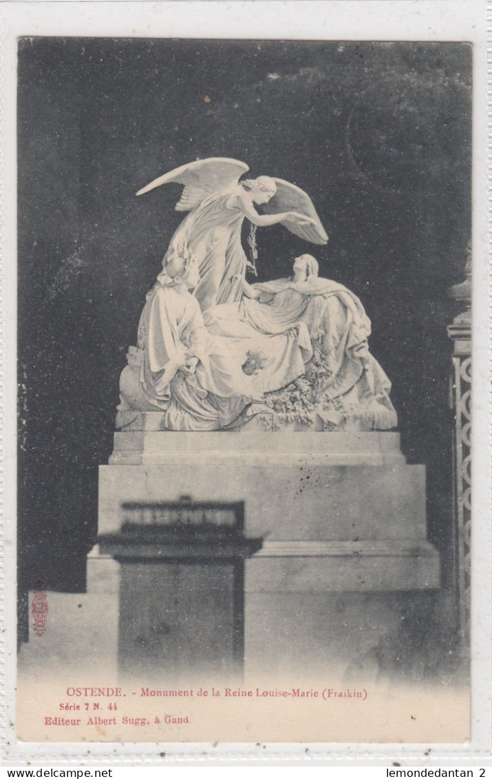 Ostende. Monument De La Reine Louise-Marie (Fraikin). Sugg N. 44. * - Oostende