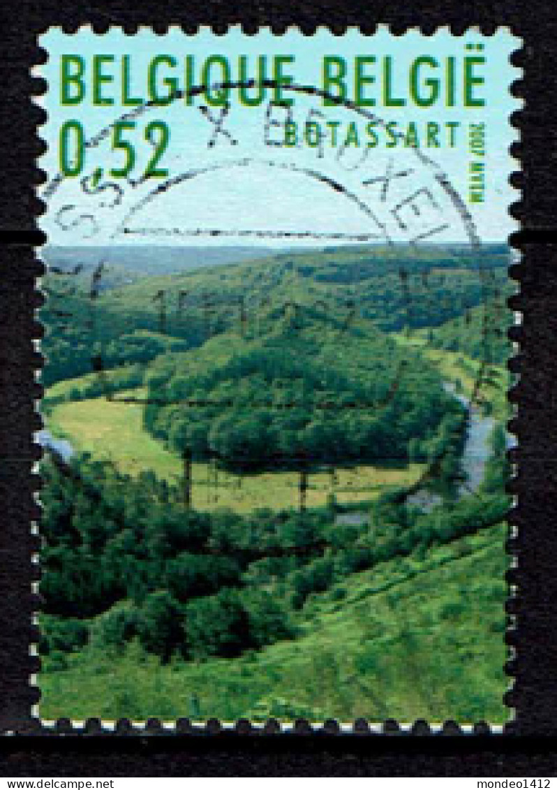 België OBP 3676 - Luxemburg Cultuur, Tombeau Du Geant - Botassart - Centrale Stempel - Gebruikt