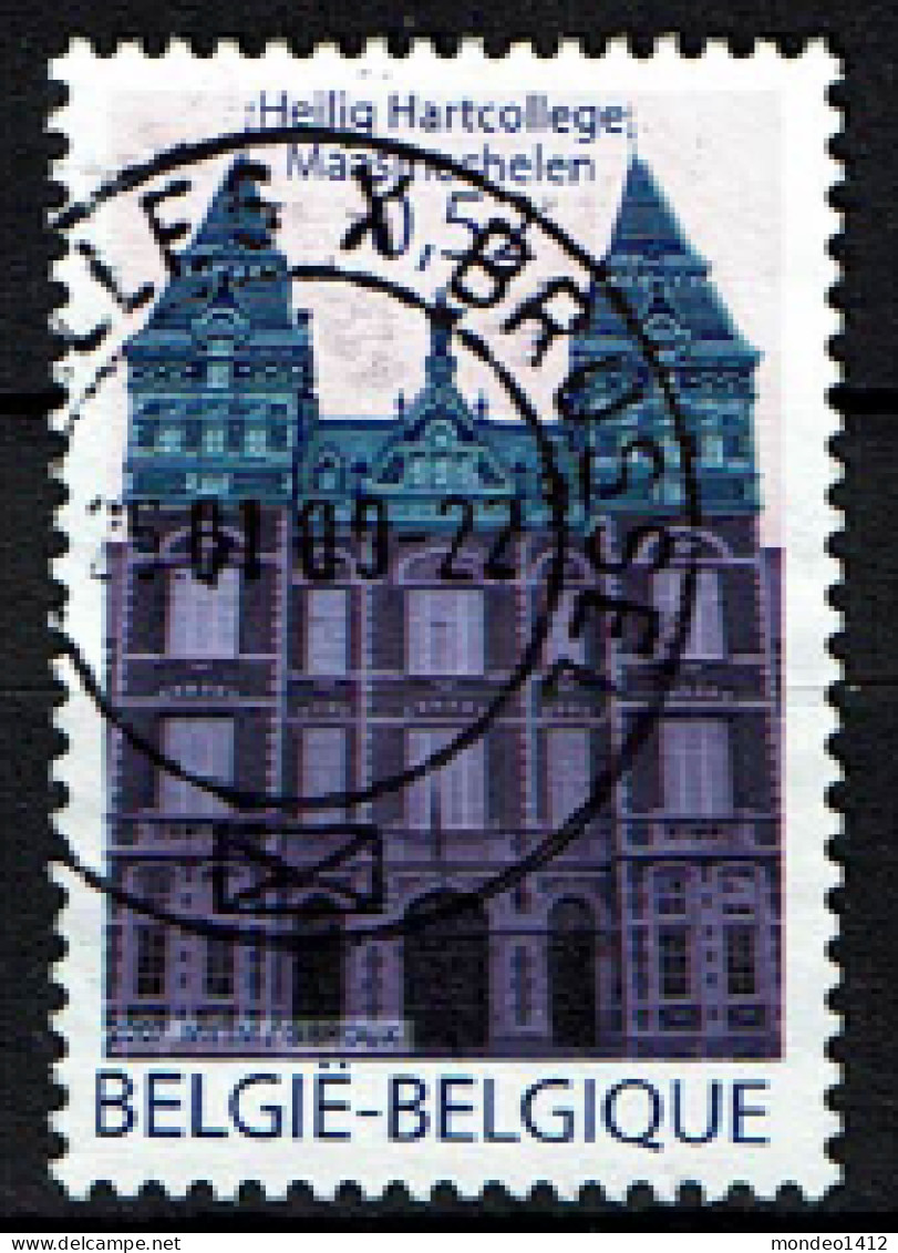 België OBP 3674 - Toerisme, Anciens Bâtiments Scolaires - Used Stamps