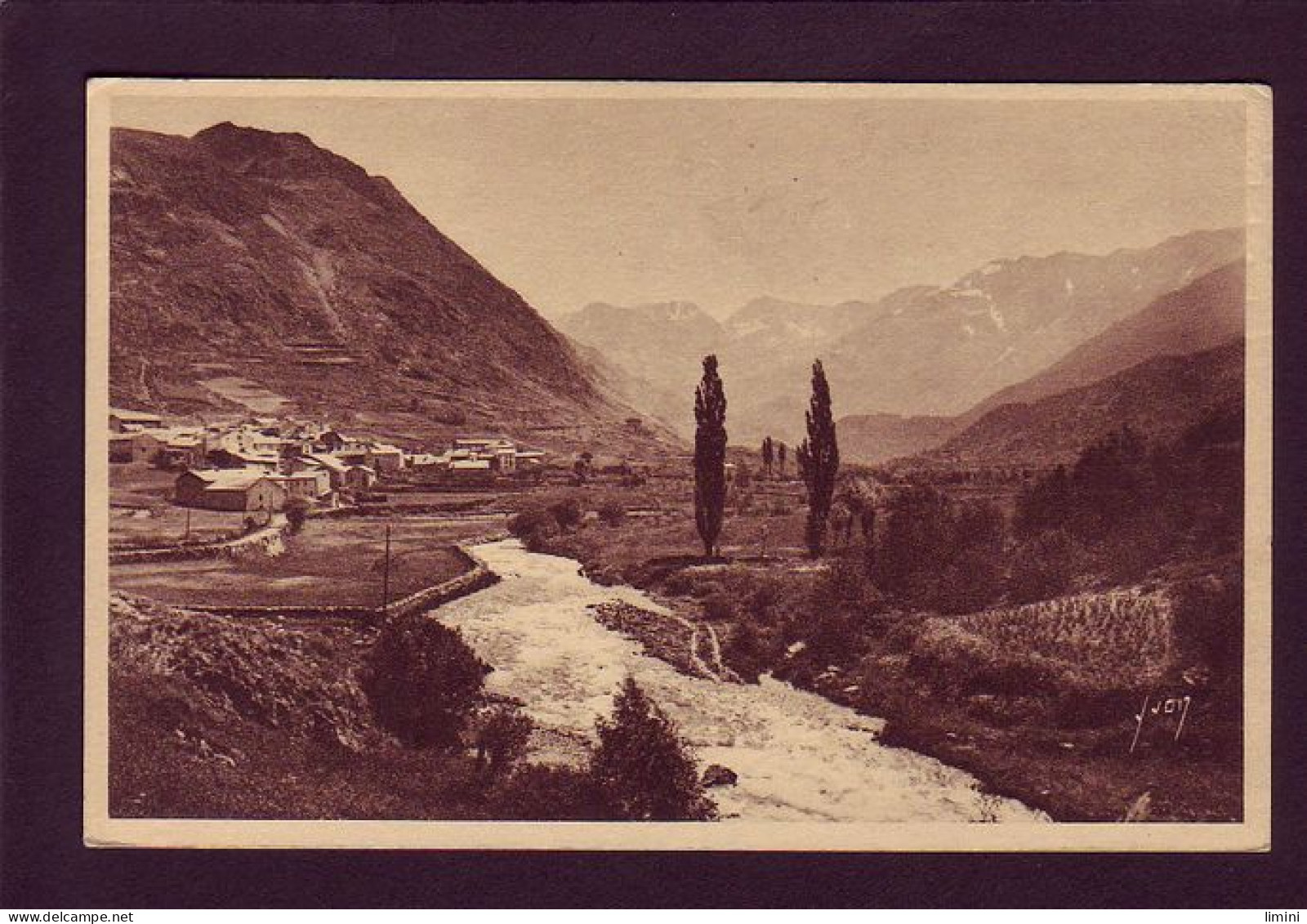 09 - UR - LE VILLAGE ET COL DE PUYMORENS - ENVIRONS D'AX-les-THÉRMES  - Altri & Non Classificati