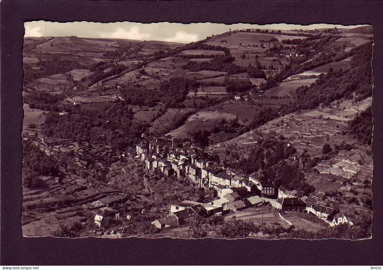 12 - SAINT-SERNIN-sur-RANCE - VUE DE LA ROUTE DE MONTEILS  - Sonstige & Ohne Zuordnung