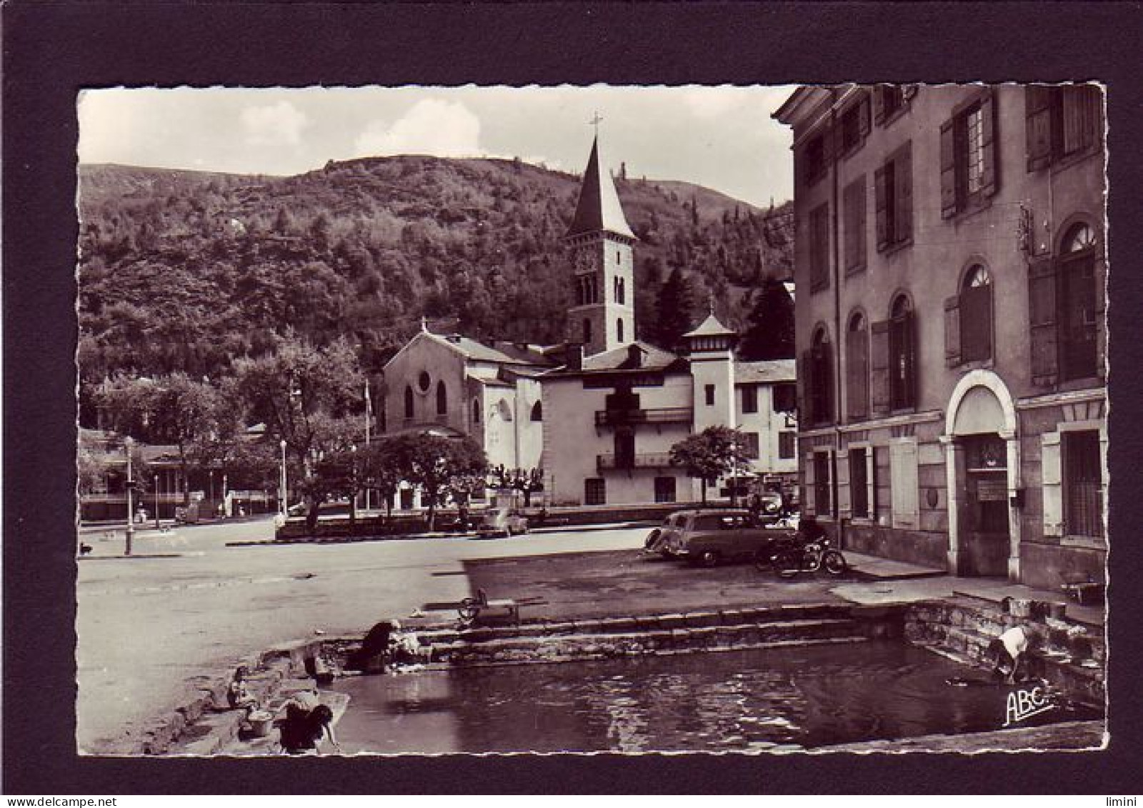 09 - AX-les-HERMES - LE BASSIN DES LADRES ET L'HOPITAL SAINT-LOUIS - ANIMÉE  - Ax Les Thermes