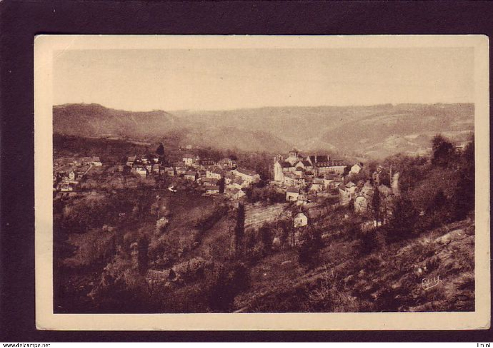 19 - AUBAZINE - VUE PANORAMIQUE  - Autres & Non Classés