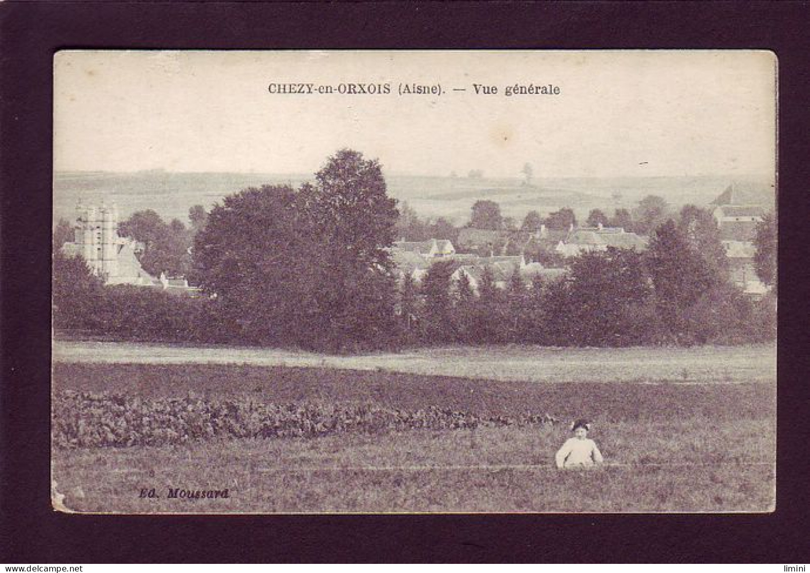 02 - CHEZY-en-ORXOIS - VUE GÉNÉRALE - ANIMÉE  - Other & Unclassified