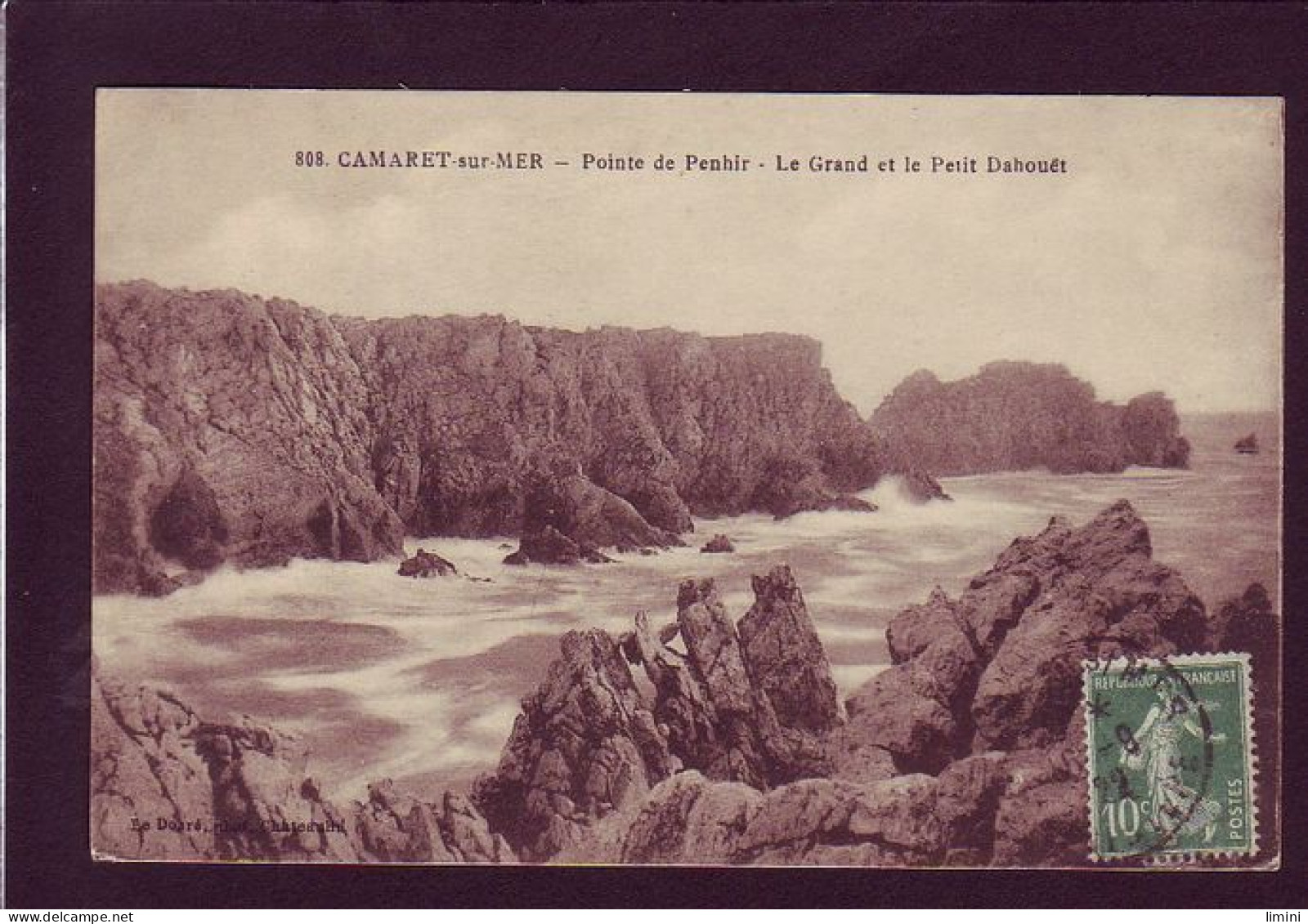 29 - CAMARET-sur-MER - POINTE DE PENHIR - LE GRAND ET LE PETIT DAHOUET  - Camaret-sur-Mer