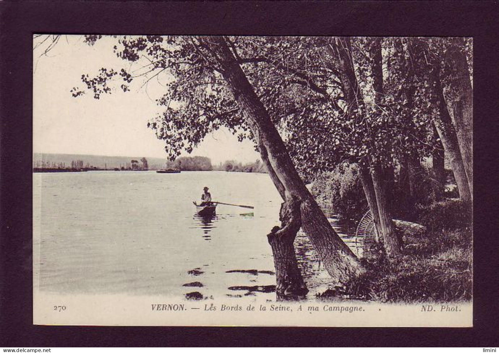 27 - VERNON - LES BORDS DE LA SEINE - ANIMÉE  - Vernon