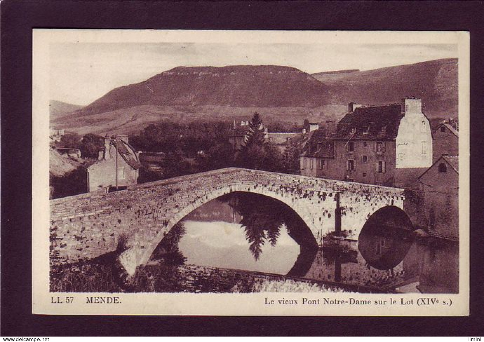 48 - MENDE - LE VIEUX PONT NOTRE-DAME SUR LE LOT  - Mende