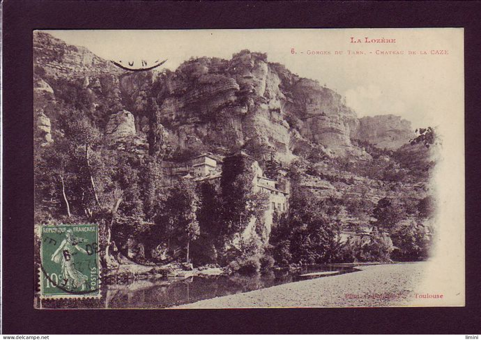 48 - GORGES DU TARN - CHATEAU DE LA CAZE  - Otros & Sin Clasificación