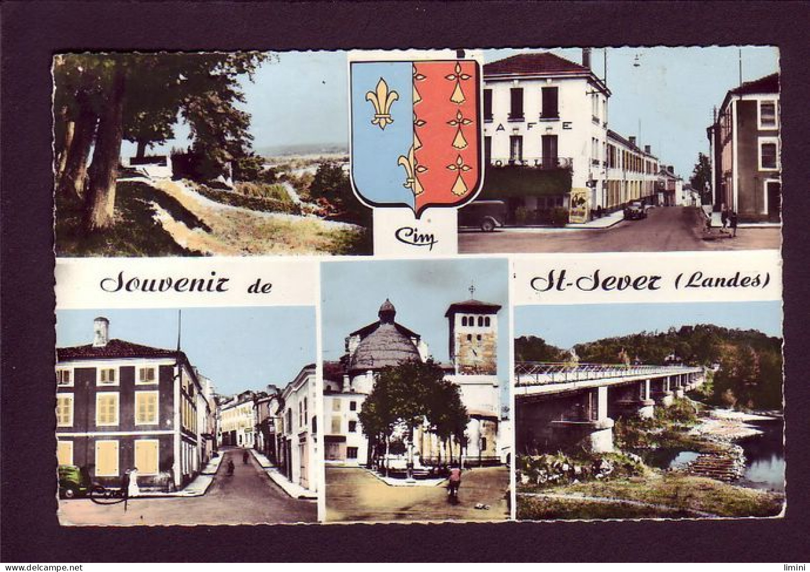 40 - SAINT-SEVER - MULTIVUES - SOUVENIR DE ST-SEVER - BLASON  - Saint Sever