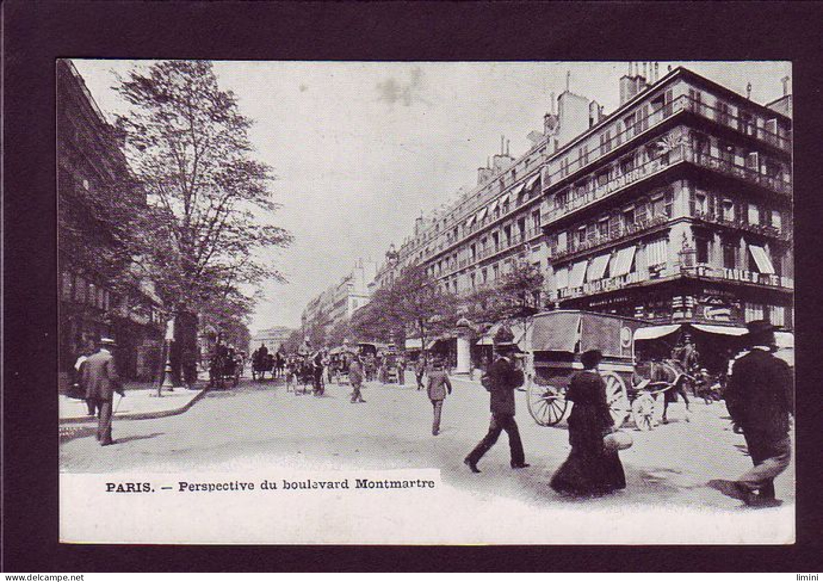 75 - PARIS 02 - BOULEVARD MONTMARTRE - ANIMÉE  - Paris (02)