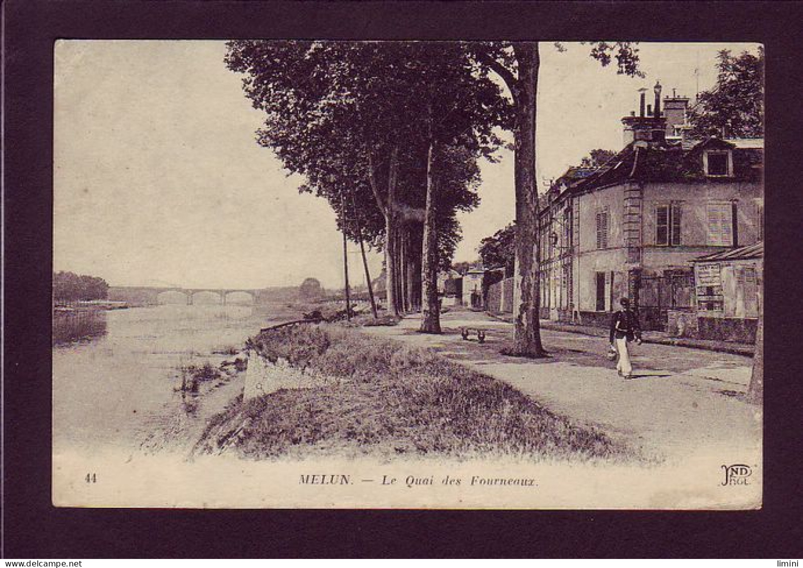 77 - MELUN - LE QUAI DES FOURNEAUX - ANIMÉE -   - - Melun