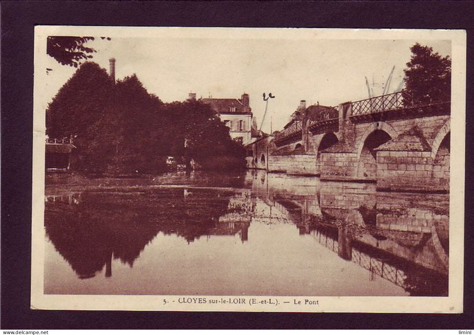 28 - CLOYES-sur-le-LOIR - LE PONT  - Autres & Non Classés