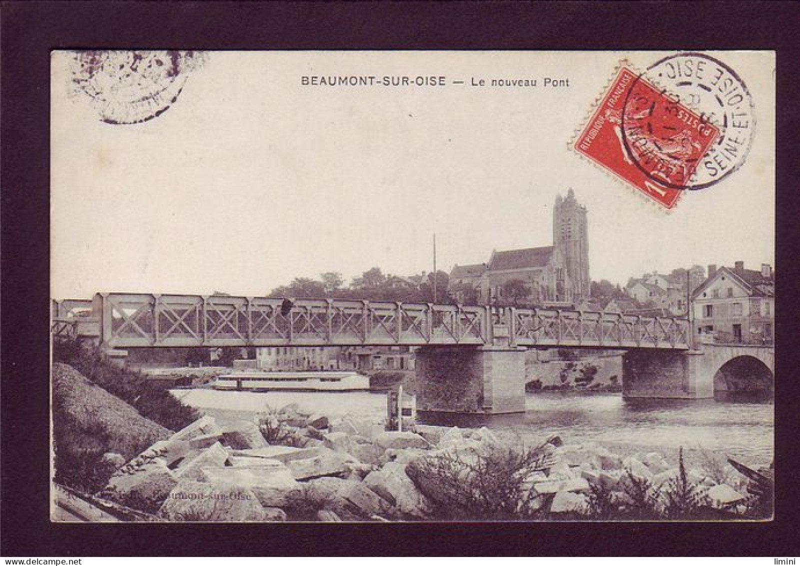 95 - BEAUMONT-sur-OISE - LE NOUVEAU PONT  - Beaumont Sur Oise