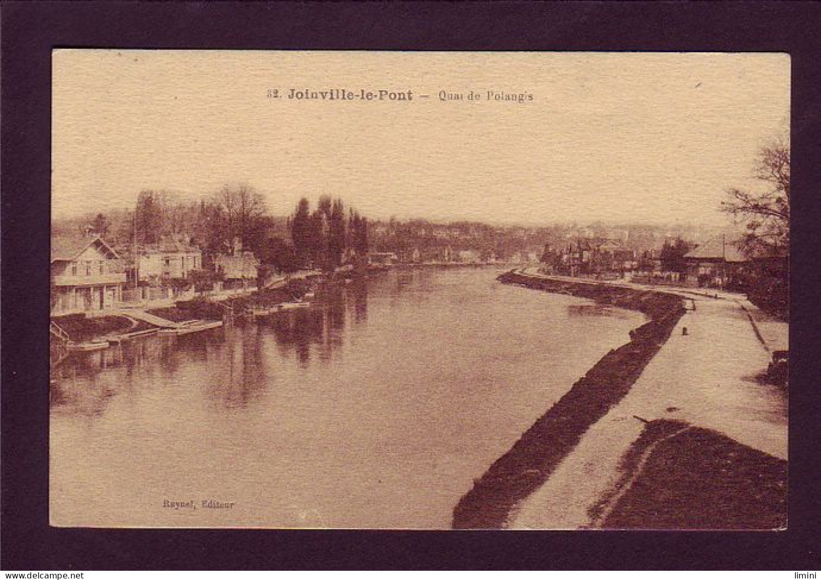 94 - JOINVILLE-le-PONT - QUAI DE POLANGIS  - Joinville Le Pont