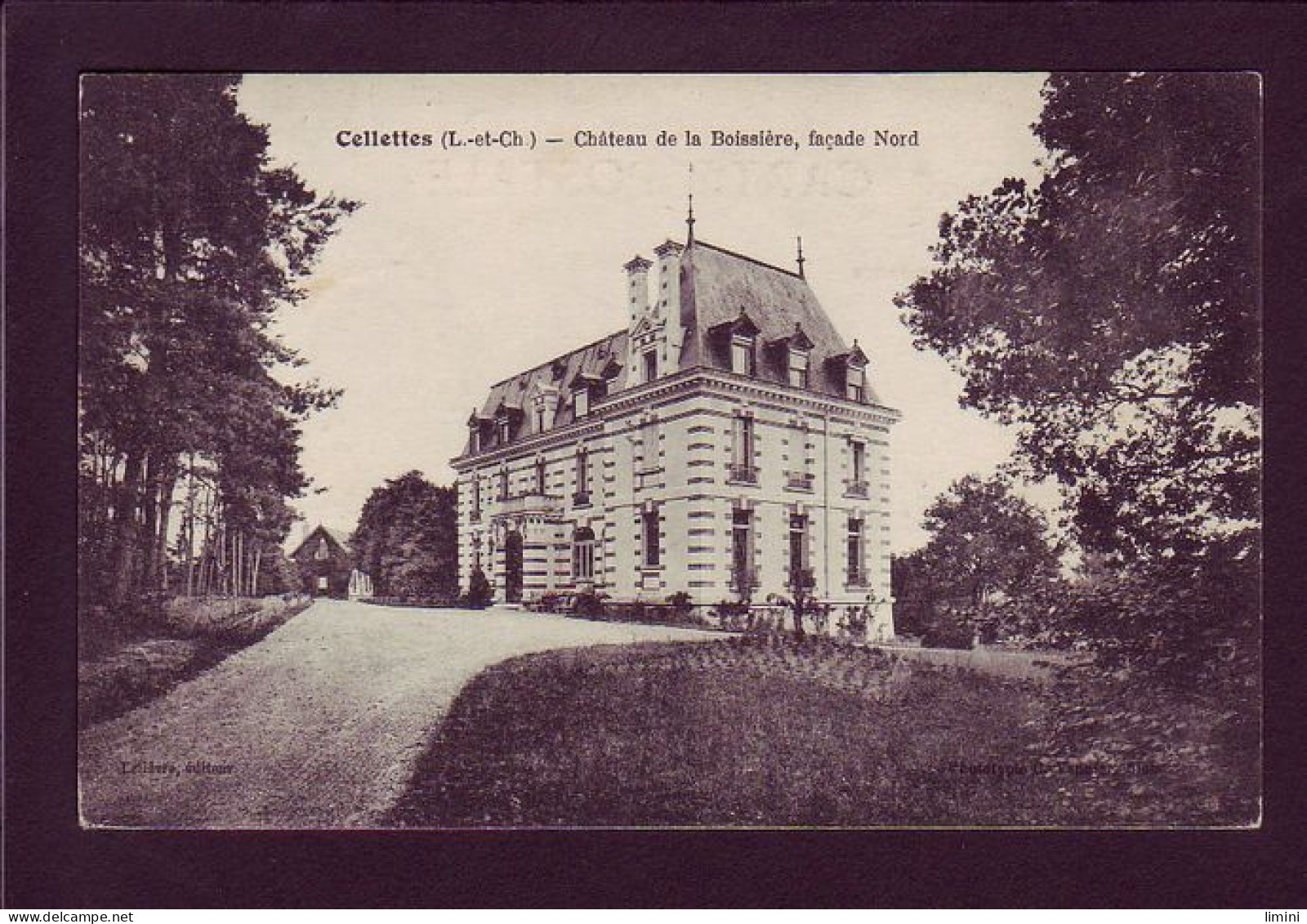 41 - CELLETTES - LE CHATEAU DE LA BOISSIERE  - Otros & Sin Clasificación