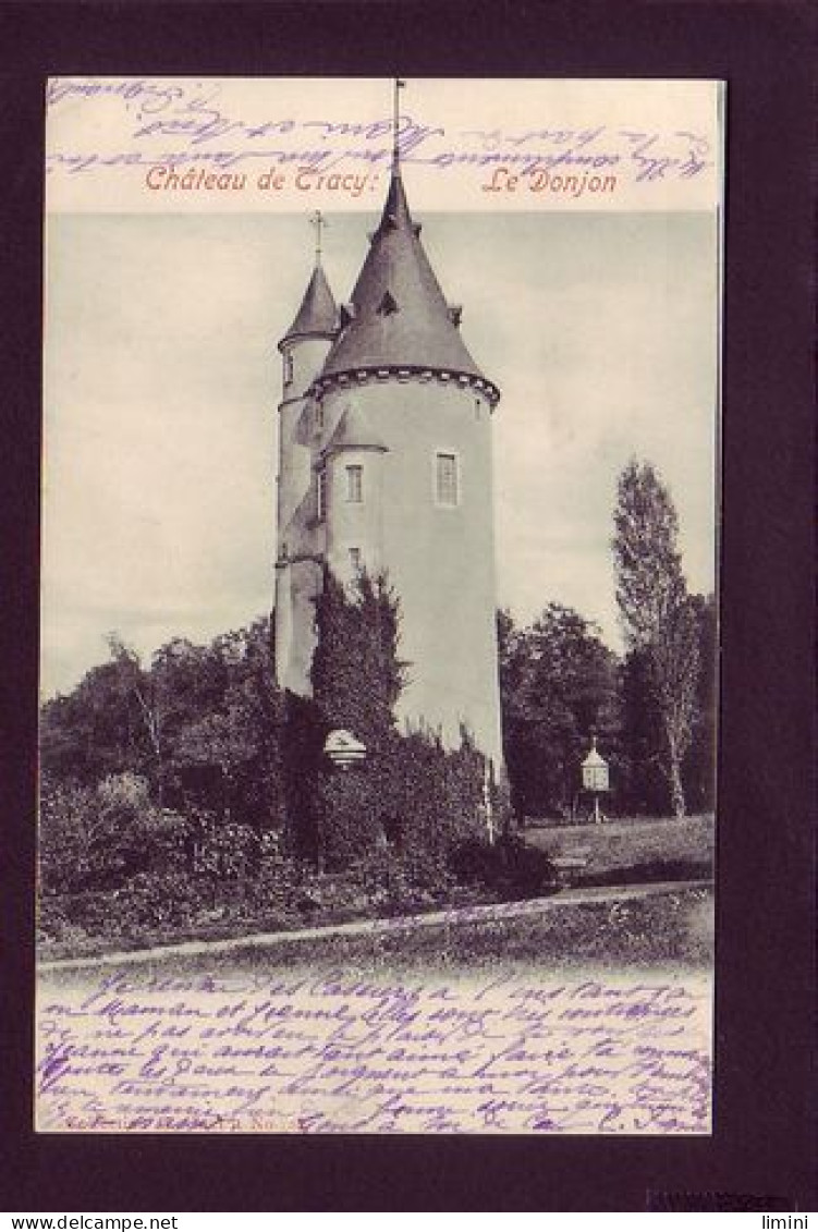 58 - CRACY - CHATEAU DE CRACY - LE DONJON  - Autres & Non Classés