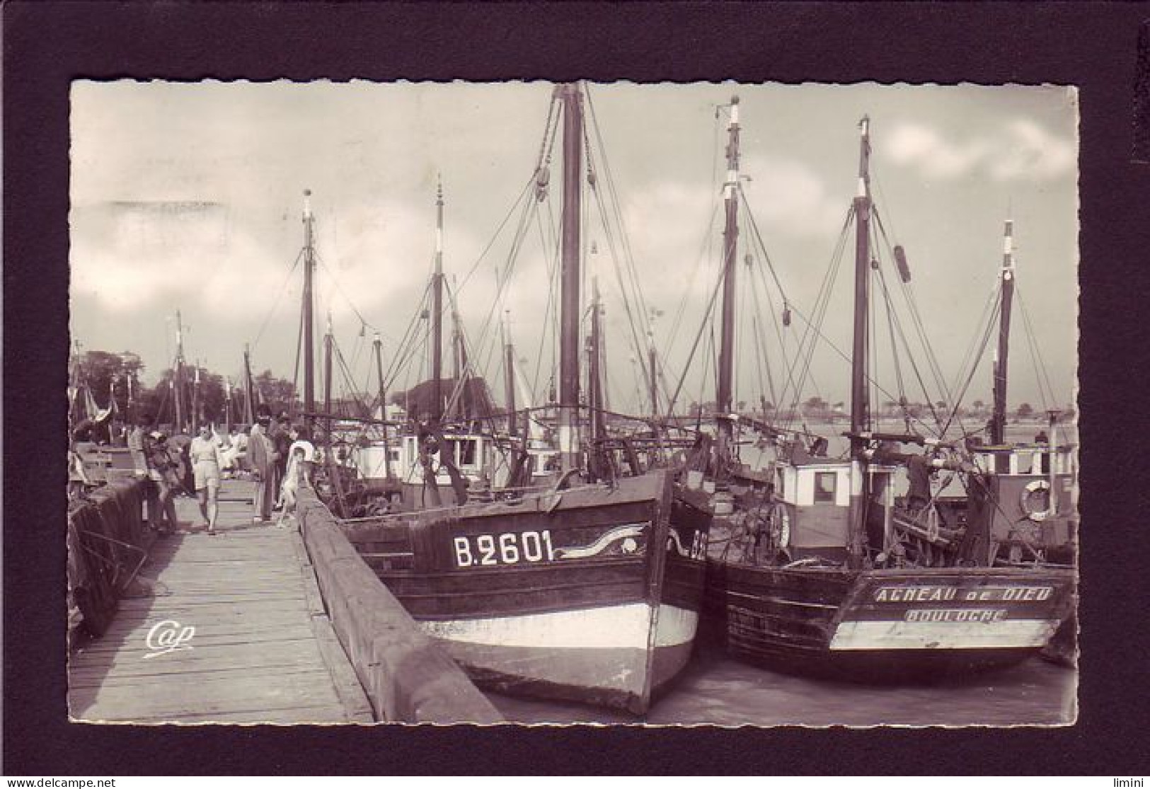 80 - BATEAUX - LE CROTOY - LE PORT - ANIMÉE  - Le Crotoy