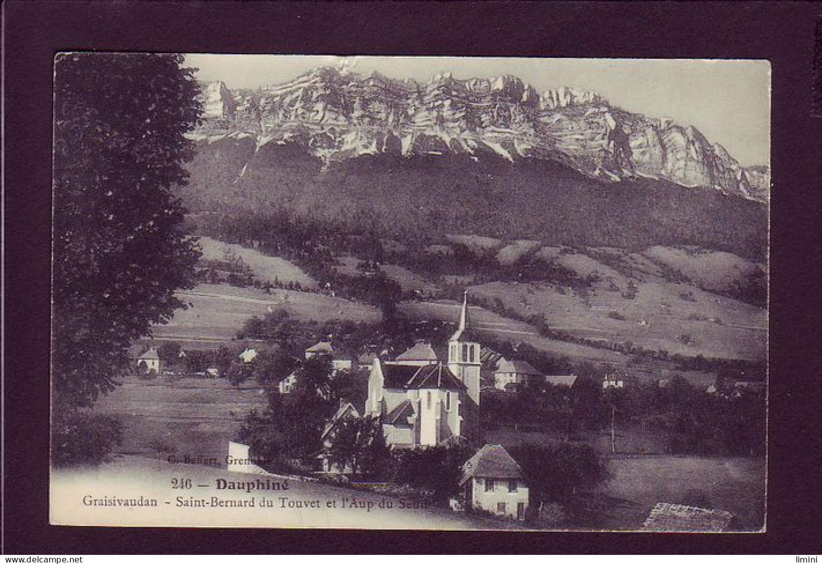 38 - GRAISIVAUDAN - SAINT-BERNARD DU TOUVET ET L'AUP DU SEUIL  - Saint-Hilaire-du-Touvet