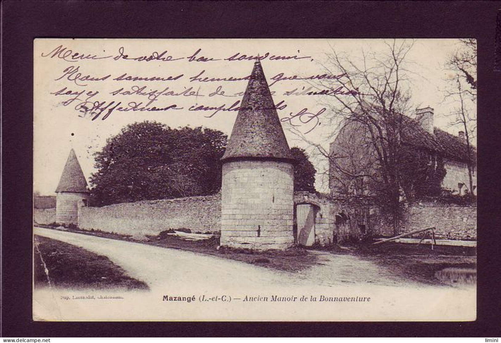 41 - MAZANGE - ANCIEN MANOIR DE LA BONNAVENTURE  - Autres & Non Classés