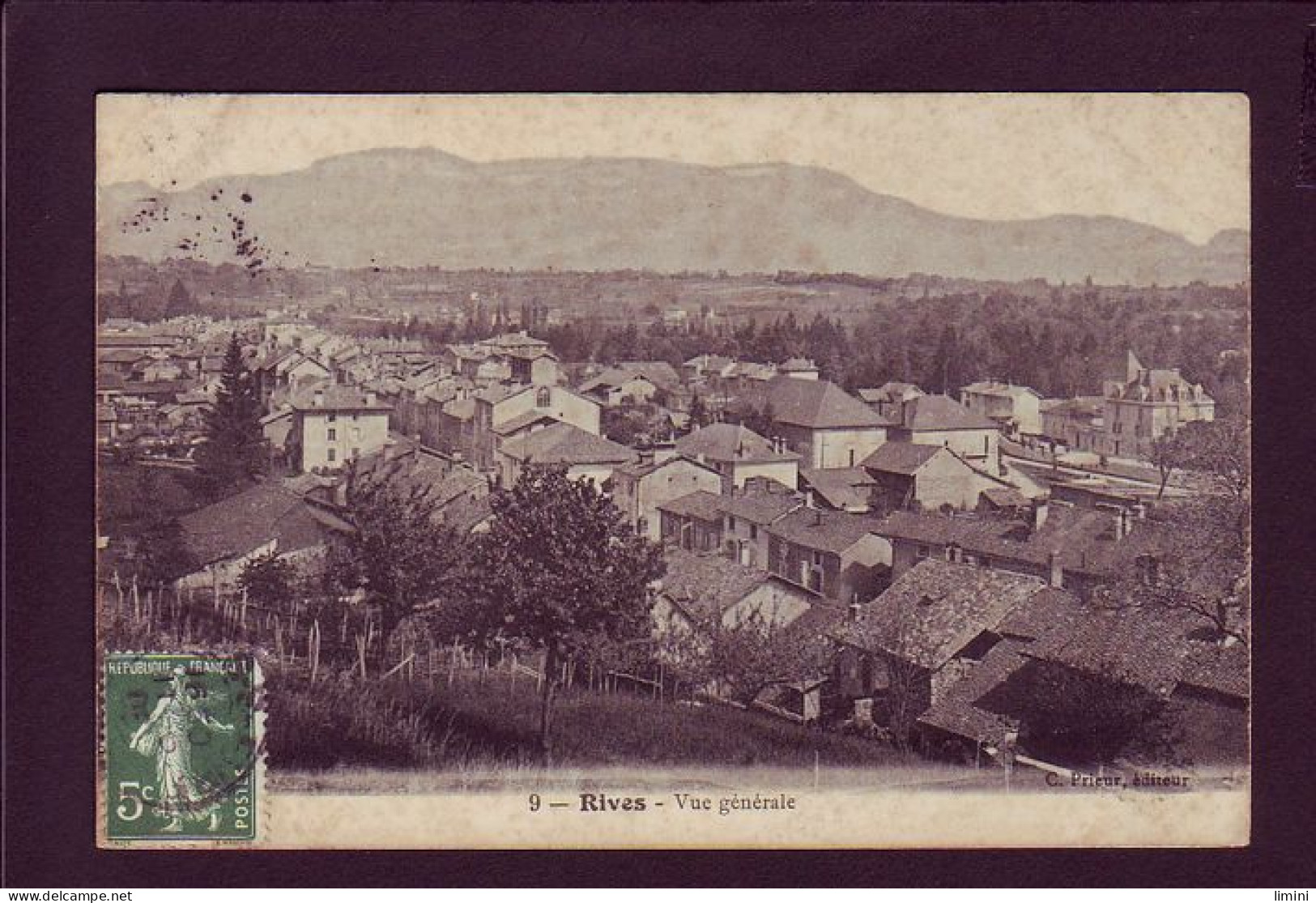 38 - RIVES - VUE GÉNÉRALE  - Sonstige & Ohne Zuordnung