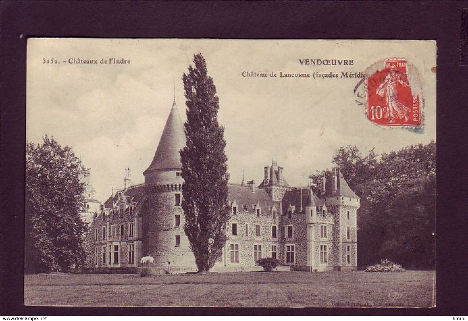 36 - VENDOEUVRE - CHATEAU DE LANCOSME  - Other & Unclassified