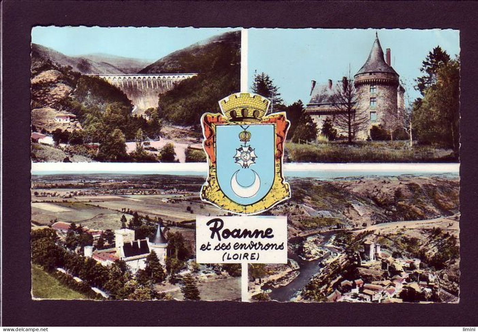 42 - ROANNE - MULTIVUES - ROANNE ET SES ENVIRONS - BLASON  - Roanne