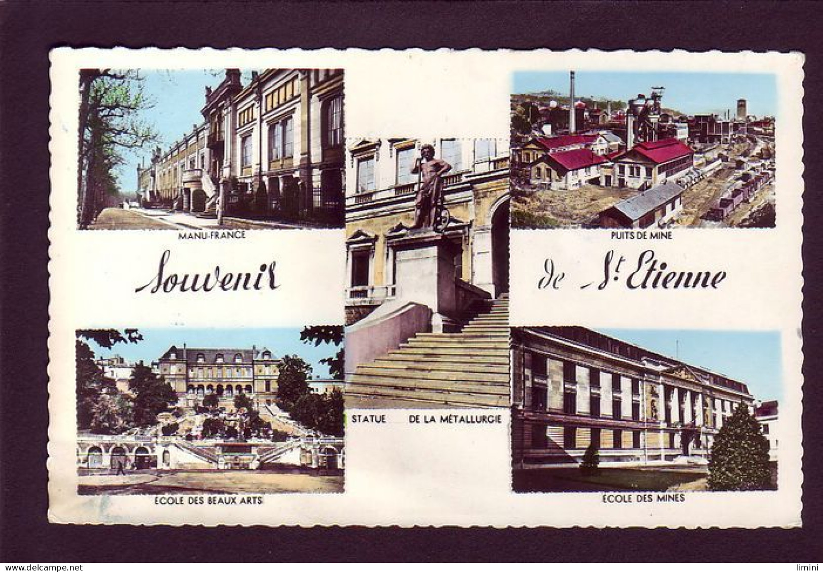 42 - SAINT-ETIENNE - MULTIVUES - SOUVENIR DE SAINT-ETIENNE  - Saint Etienne
