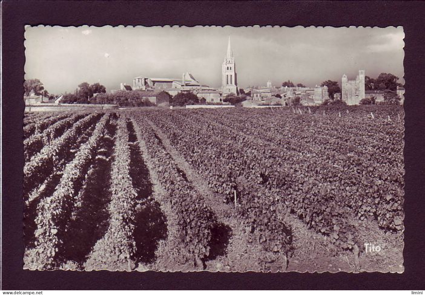 33 - SAINT-EMILION - VUE GÉNÉRALE  - Saint-Emilion