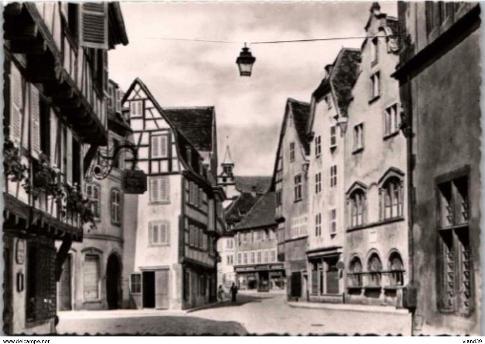 COLMAR. -  La Grand' Rue   -   Non Circulée.    Photo Véritable. - Colmar