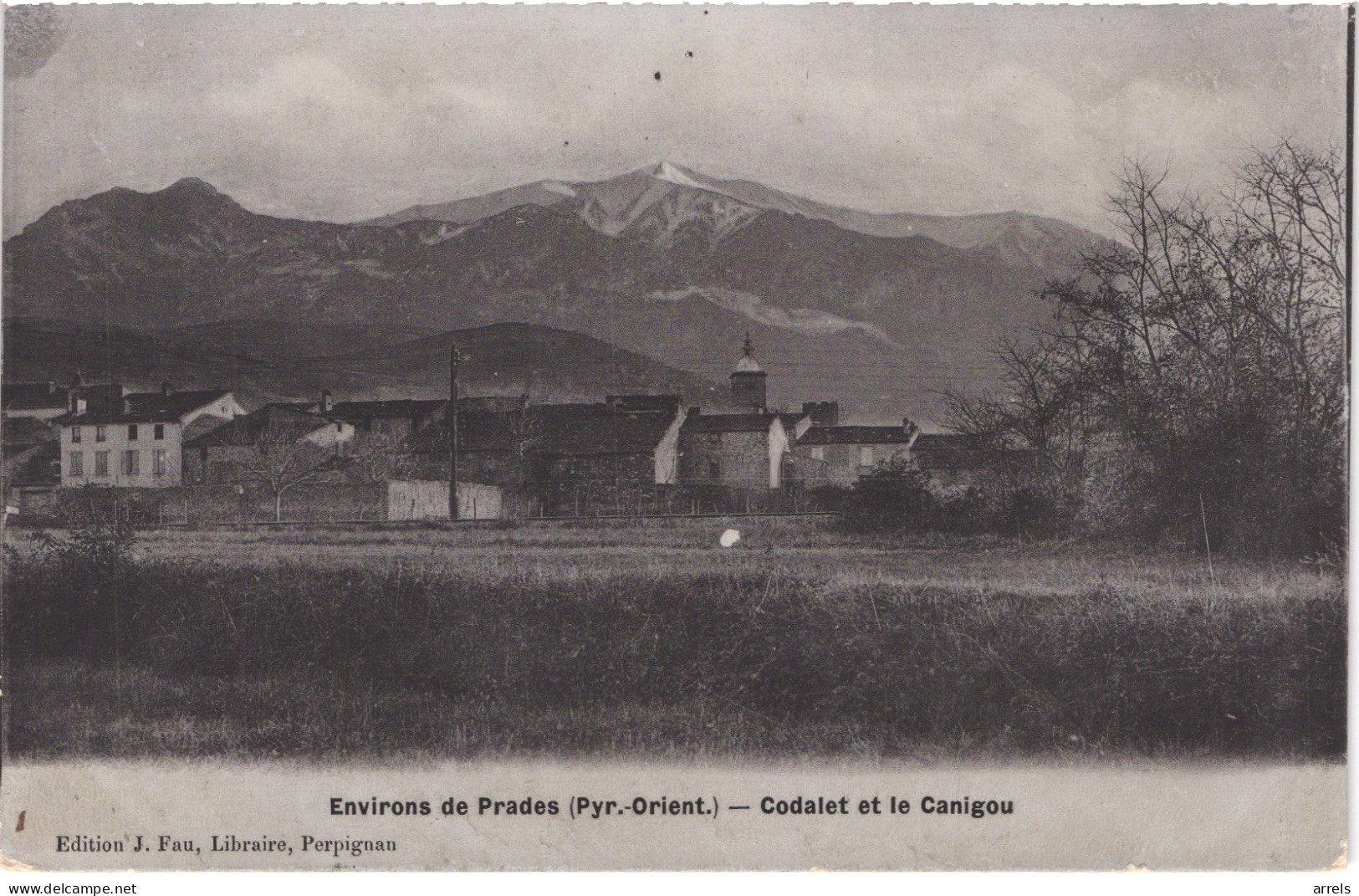 FR66 CODALET- Fau émail - Environs De Prades - CODALET Et Le Canigou - Belle - Sonstige & Ohne Zuordnung