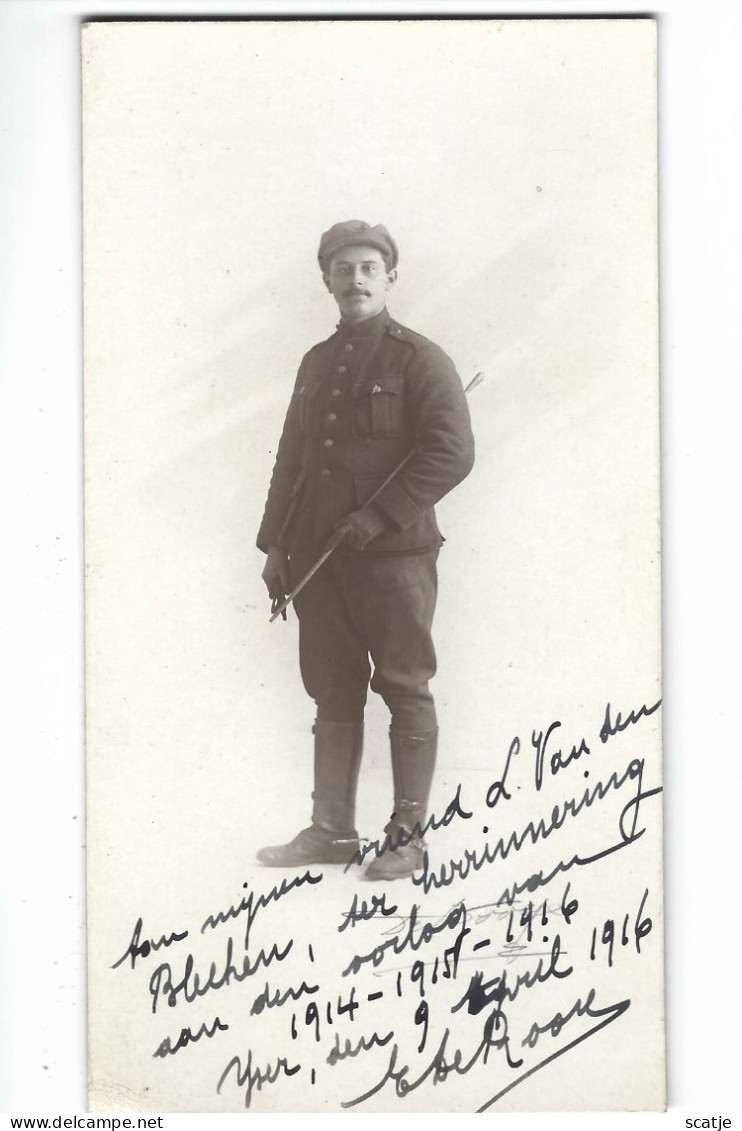 Yser  23/6/17 -   FOTOKAART!   -   FRONT,   1914-1916   -   U.S.A. STUDIOS - War 1914-18