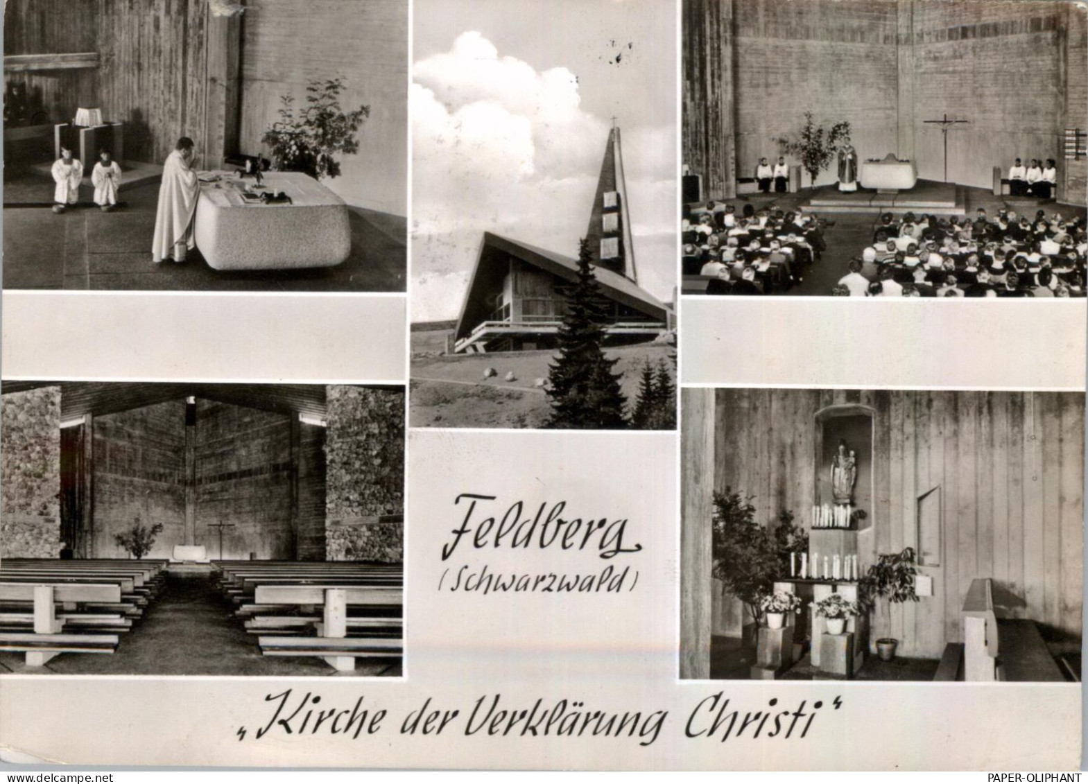 7820 FELDBERG, Kirche Der Verklärung Christi, 1965 - Feldberg