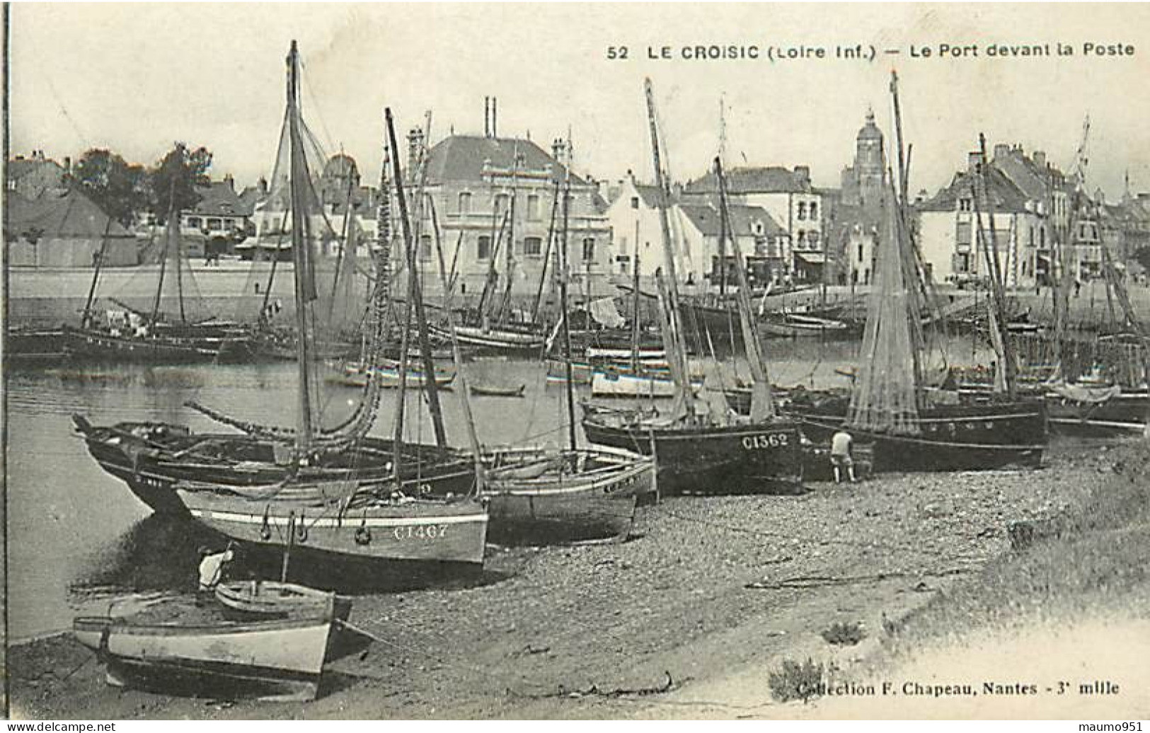 44 LE CROISIC - LE PORT DEVANT LA POSTE - Le Croisic