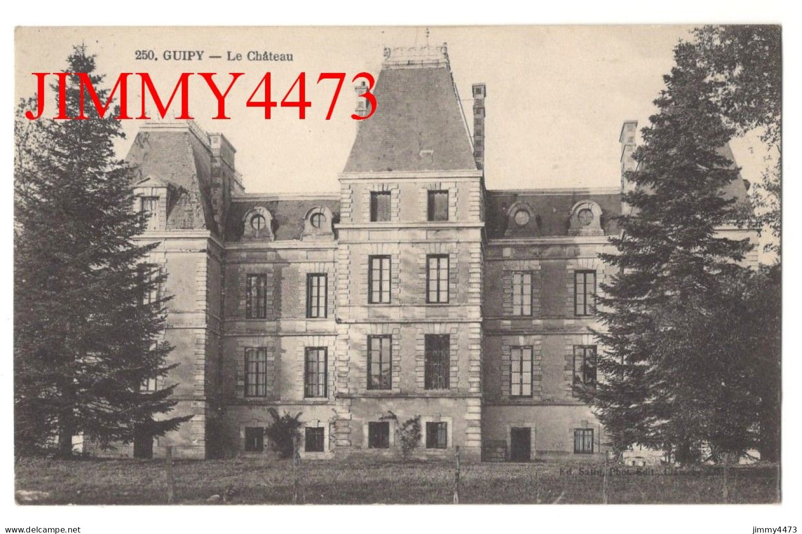 CPA - GUIPY - Le Château ( Canton De Corbigny Nièvre ) N° 250 - Edit. Satin à Clamecy - Corbigny
