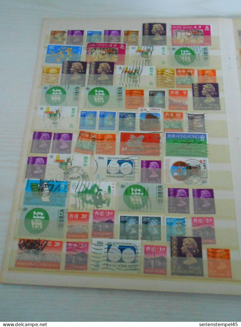 Lot Mit Briefmarken Aus Hong Kong 2 - Gebruikt