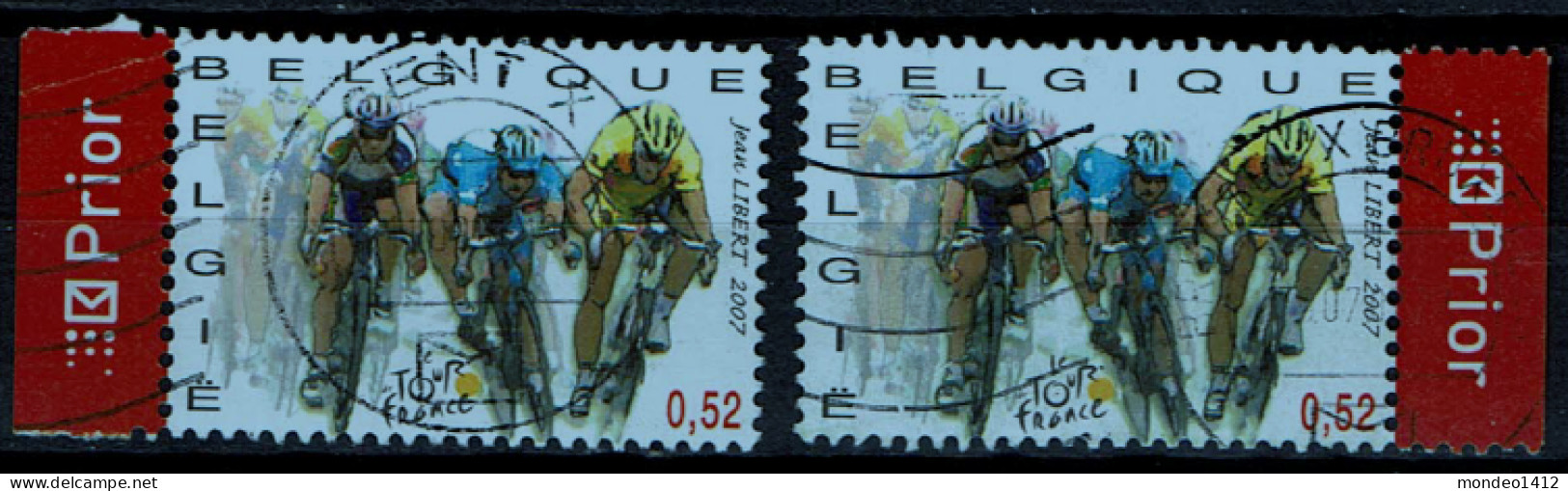 België OBP 3671 - Cyclisme, Cycling, Le Tour De France En Flandre - Gebruikt