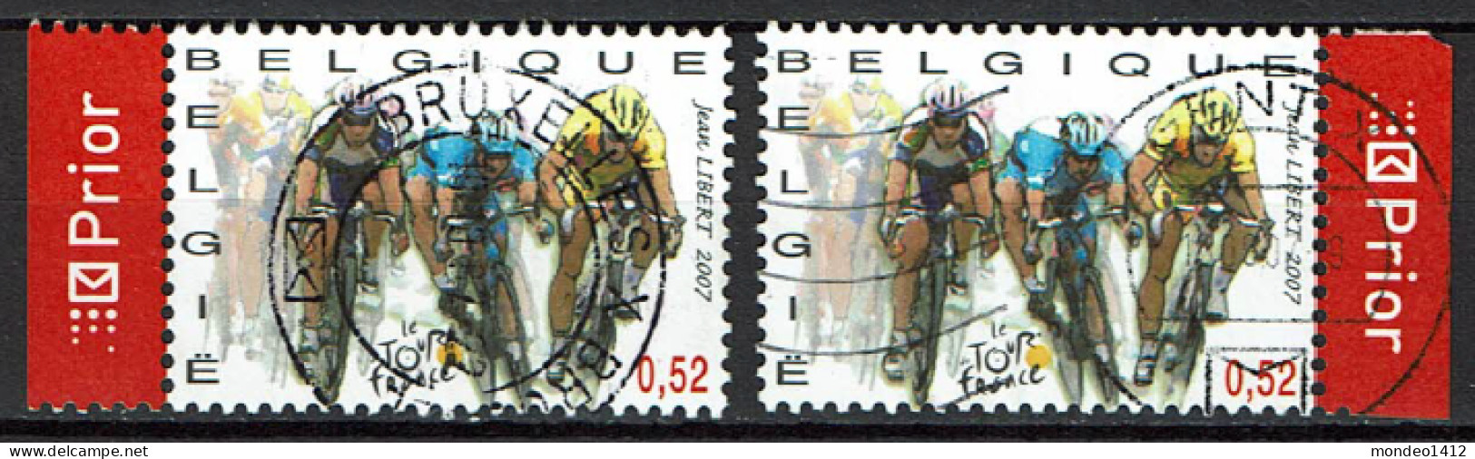 België OBP 3671 - Cyclisme, Cycling, Le Tour De France En Flandre - Usados
