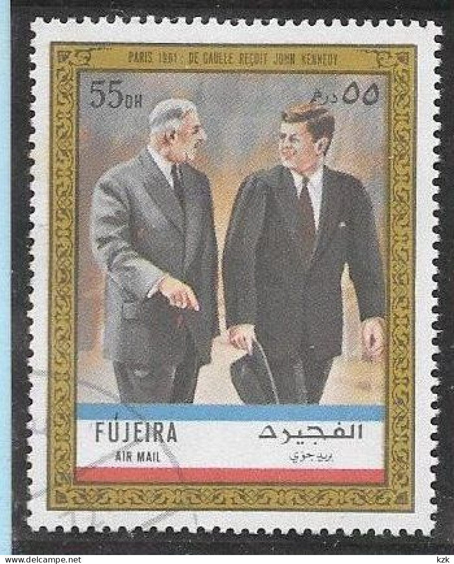 08	25 160		Émirats Arabes Unis - FUJEIRA - De Gaulle (Generaal)