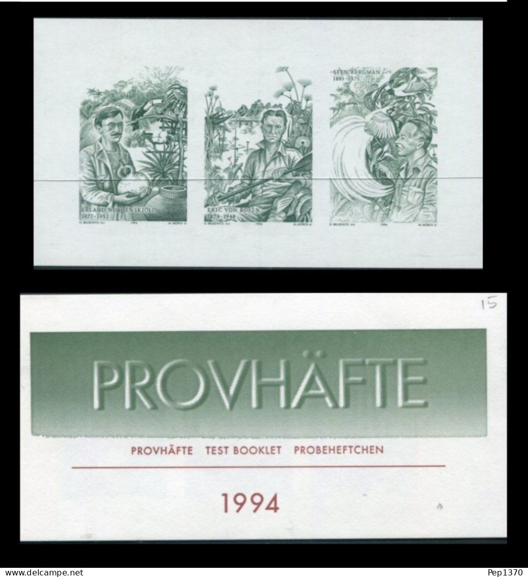 SUECIA 1994 - SWEEDEN - PRUEBA -PROOF - EPREUVE - EUROPA CEPT - 1994