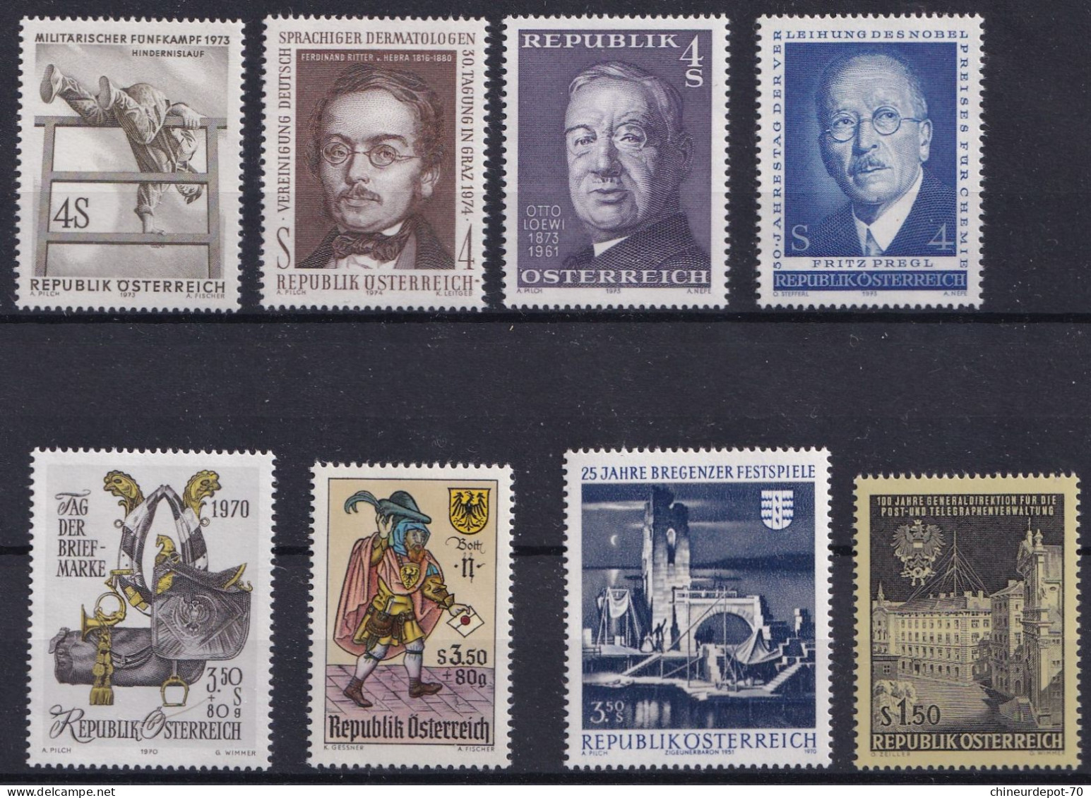 Osterreich Autriche MILITARISCHER FUNFKAMPF FERDINAND TAGUNG IN GRAZ  Neufs Sans Charnières ** - Unused Stamps