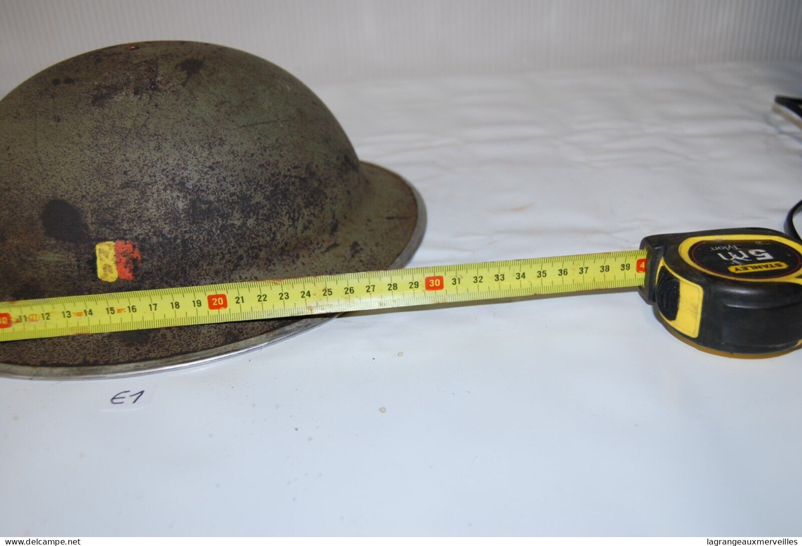 E1 Casque Belge- Modèle Soldat - Stahlhelm - WW1 - 14-18 - Headpieces, Headdresses