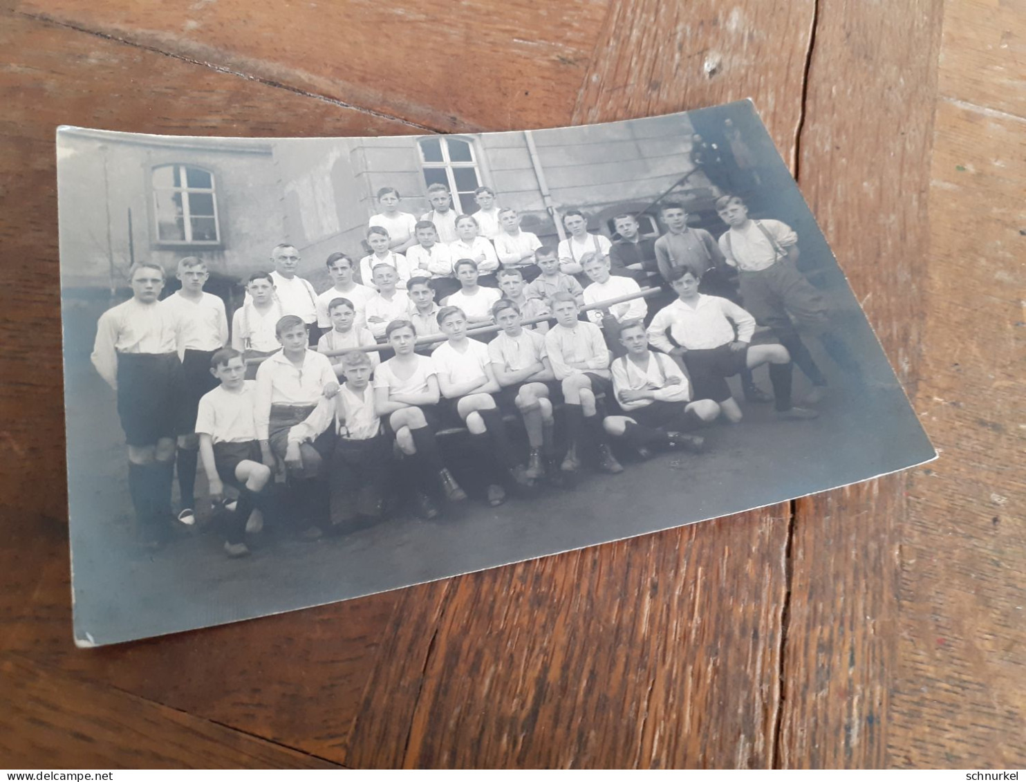 DOHNA In SACHSEN - M. BERGER - STRENGER LEHRER Mit SEINER TURN KLASSE - JUNGS - TURN BARREN - TURNEN - Lieux