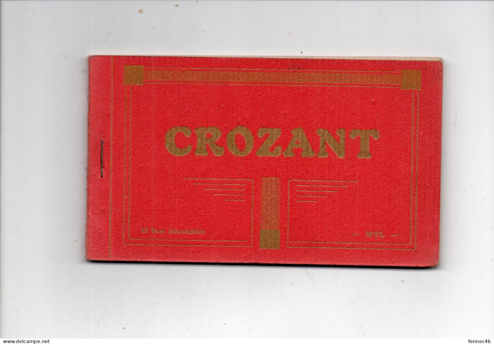 23 - LIVRET De 12 Vues (Cartes Postales)  - CROZANT - Crozant