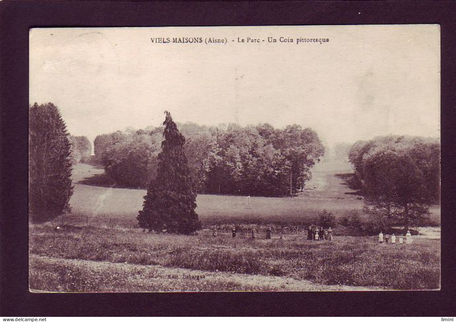 02 - VIELS-MAISONS - LE PARC - UN COIN PITTORESQUE - ANIMÉE -  - Autres & Non Classés