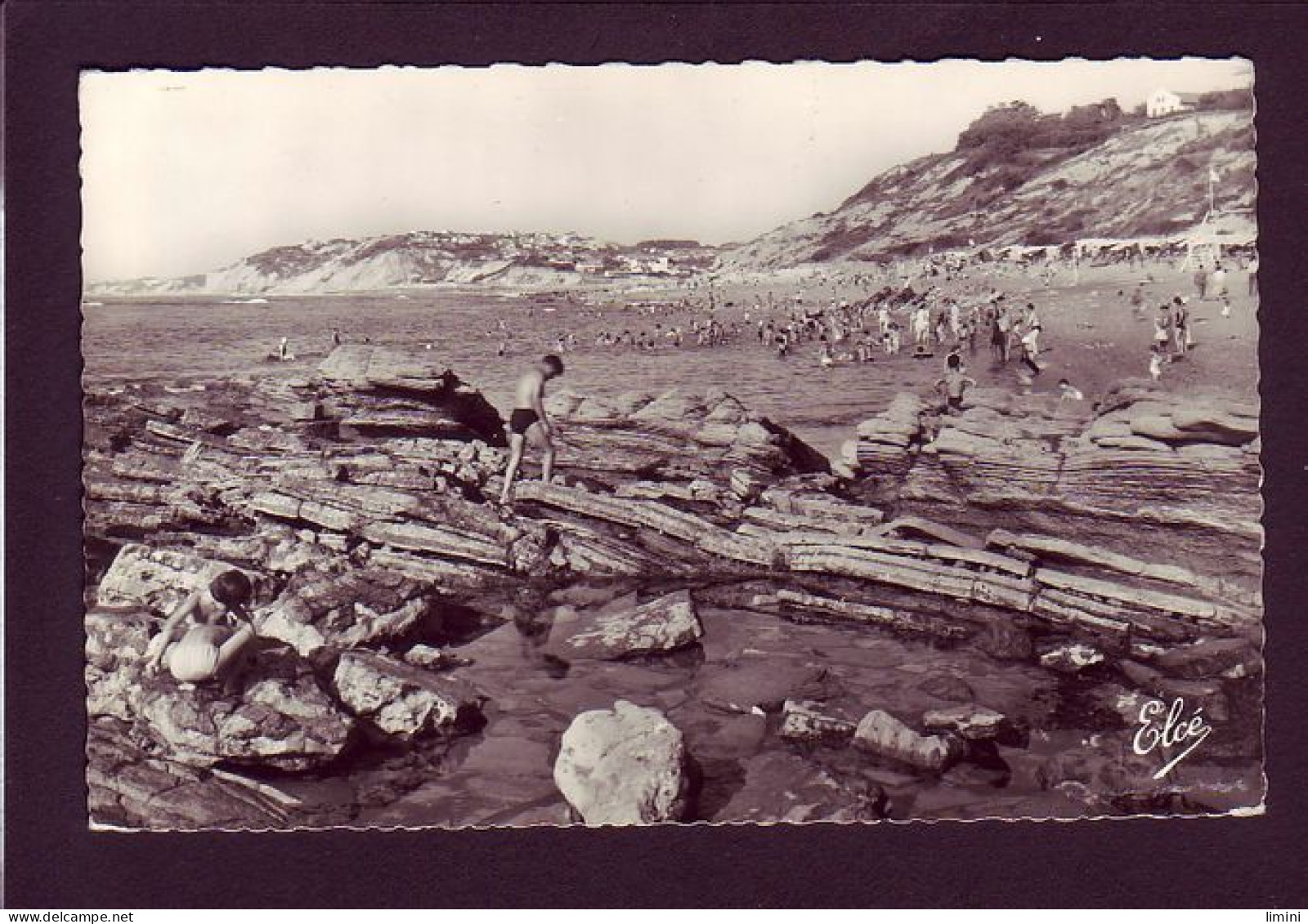 64 - GUETHARY - LES ROCHERS DE LA PLAGE - ANIMÉE -  - Guethary