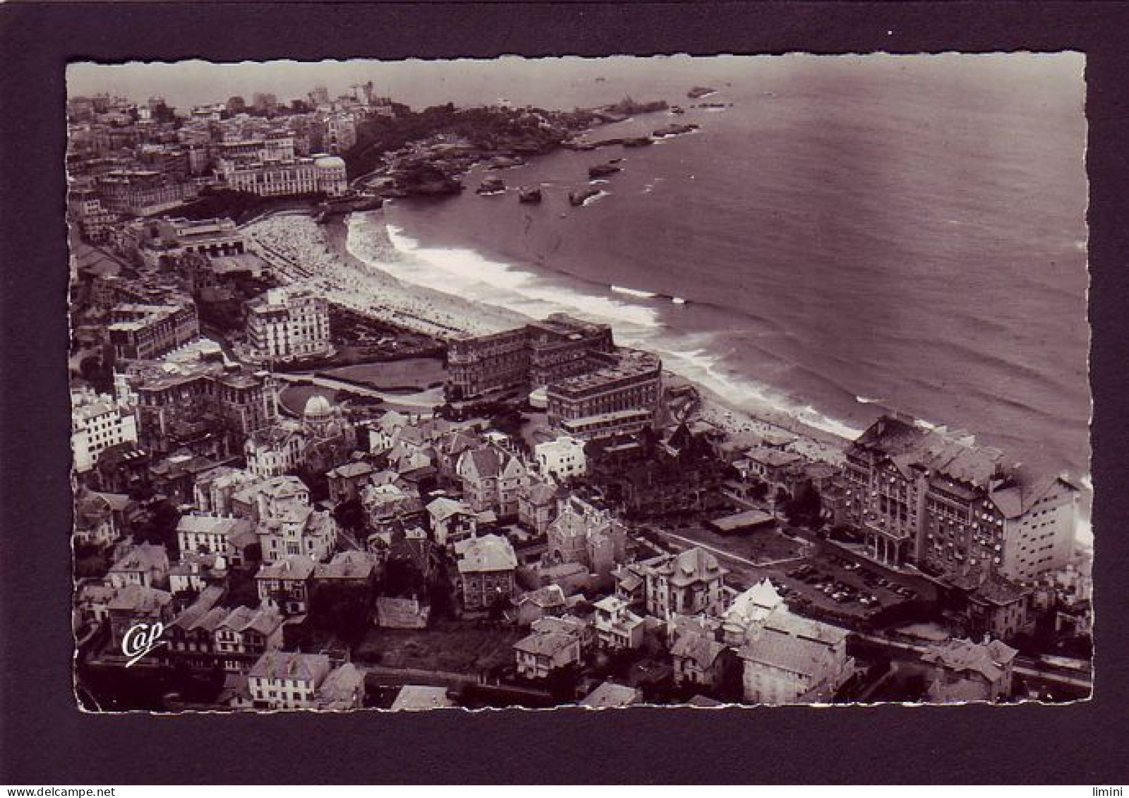 64 - BIARRITZ - VUE AERIENNE - LA GRANDE PLAGE -  - Biarritz