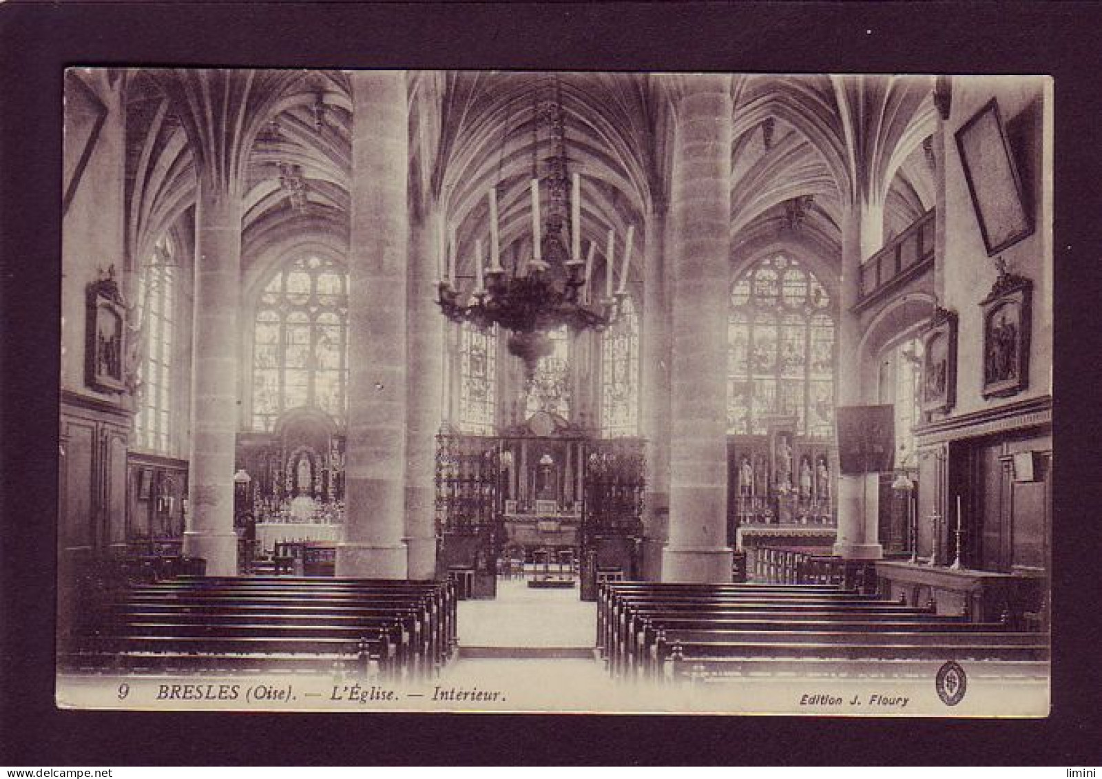 60 - BRESLES - L'ÉGLISE - INTERIEUR -  - Sonstige & Ohne Zuordnung